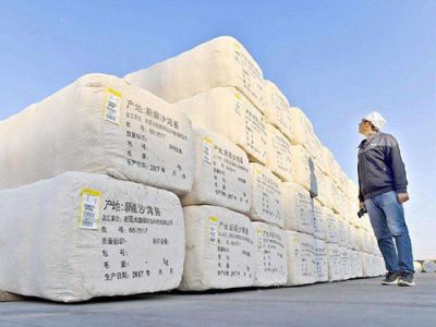 19年我國(guó)棉花總產(chǎn)量達(dá)到616萬(wàn)噸